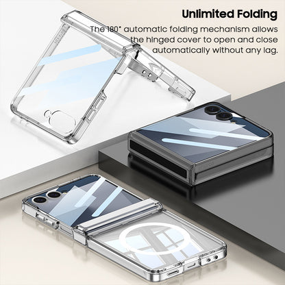 Shell and Film Integrated Transparent Case with MagSafe