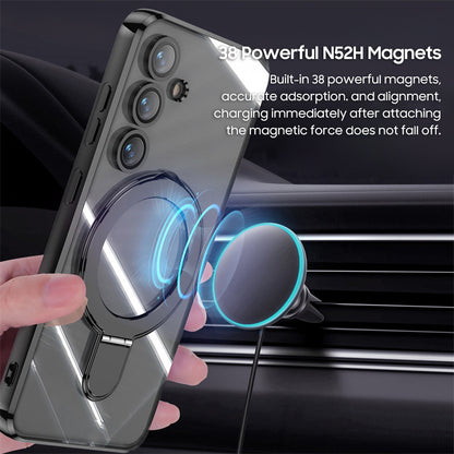 Electroplated Ring Clear Case with MagSafe