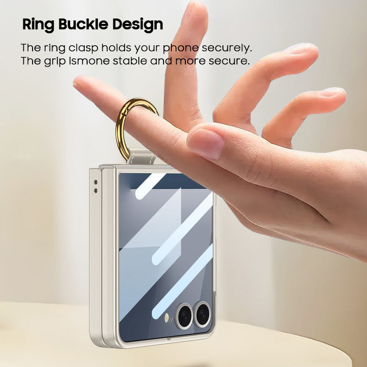 Ring Buckle Frosted Case with MagSafe