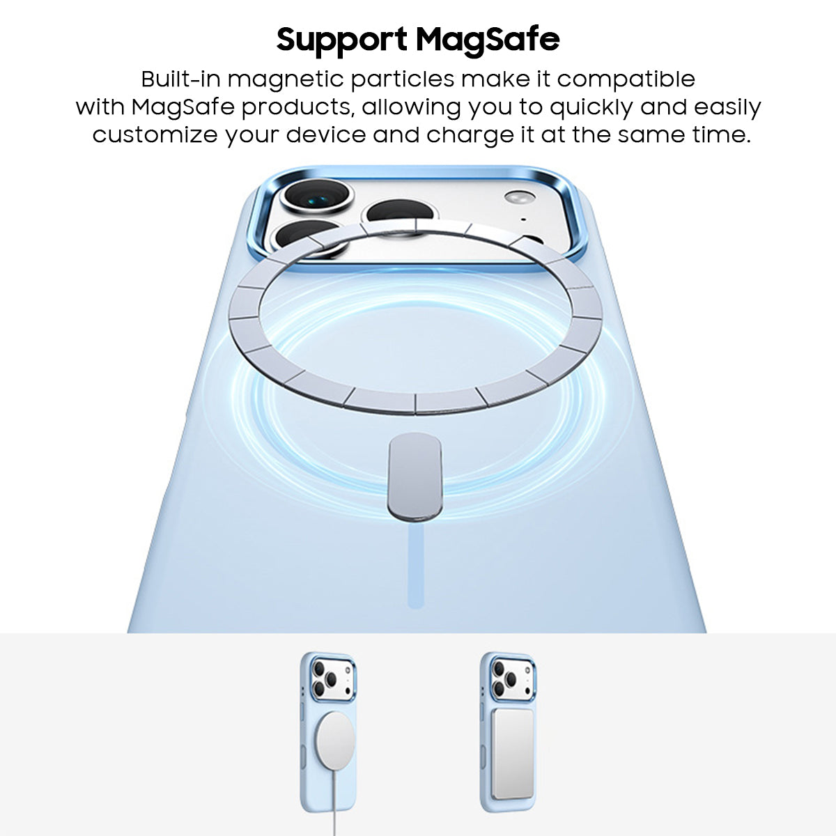 Skin-Feeling Liquid Silicone Case with MagSafe