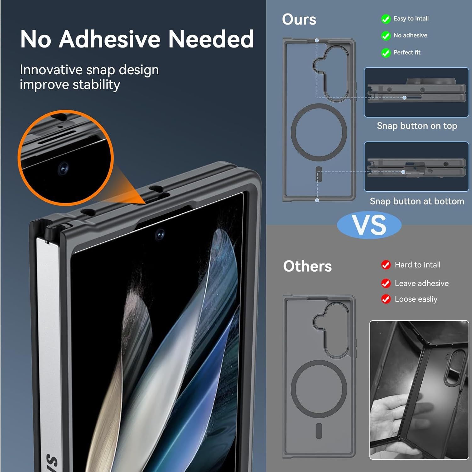 Translucent Skin-Feel Frosted Case with MagSafe