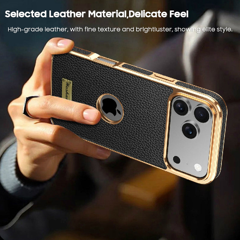 Genuine Leather Case with MagSafe