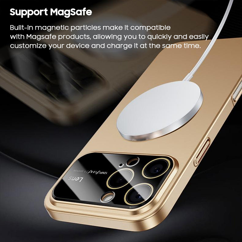 Electroplated Frosted Acrylic Case with MagSafe