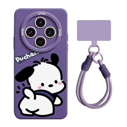 Pochacco Liquid Silicone Lanyard Case