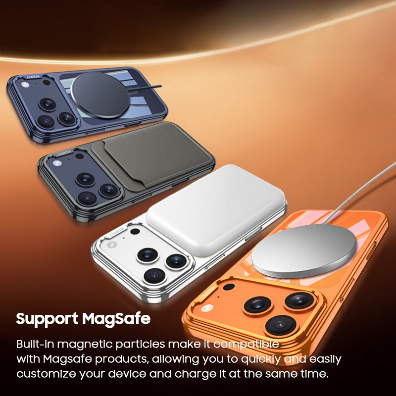 Electroplated Clear Case with MagSafe