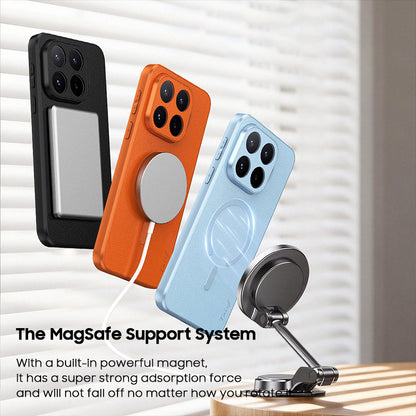 Lychee-Textured Leather Case with MagSafe