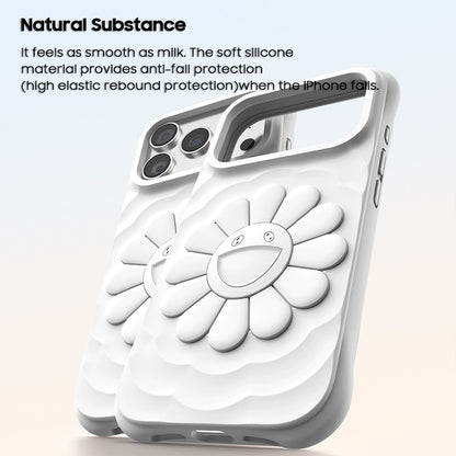 Sunflower Liquid Silicone Case with MagSafe