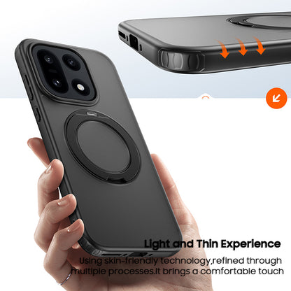 Translucent Frosted Swivel Stand Case with MagSafe