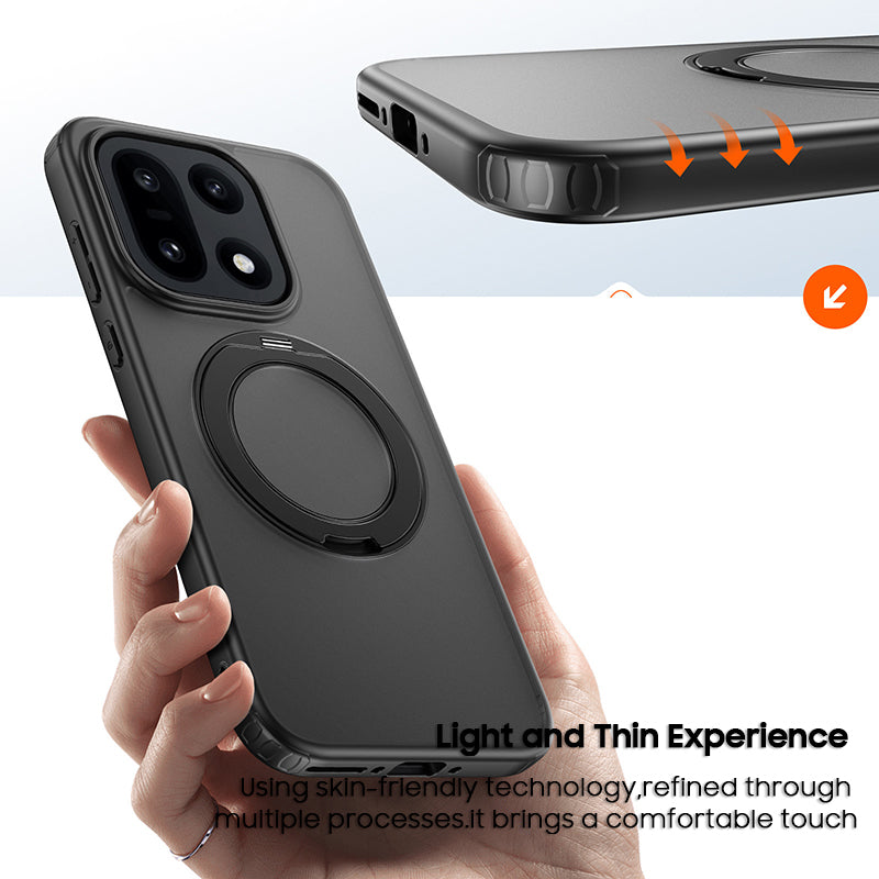 Translucent Frosted Swivel Stand Case with MagSafe