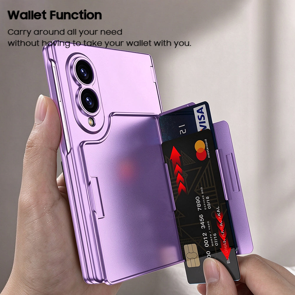 Magnetic PU Leather Wallet Kickstand Case