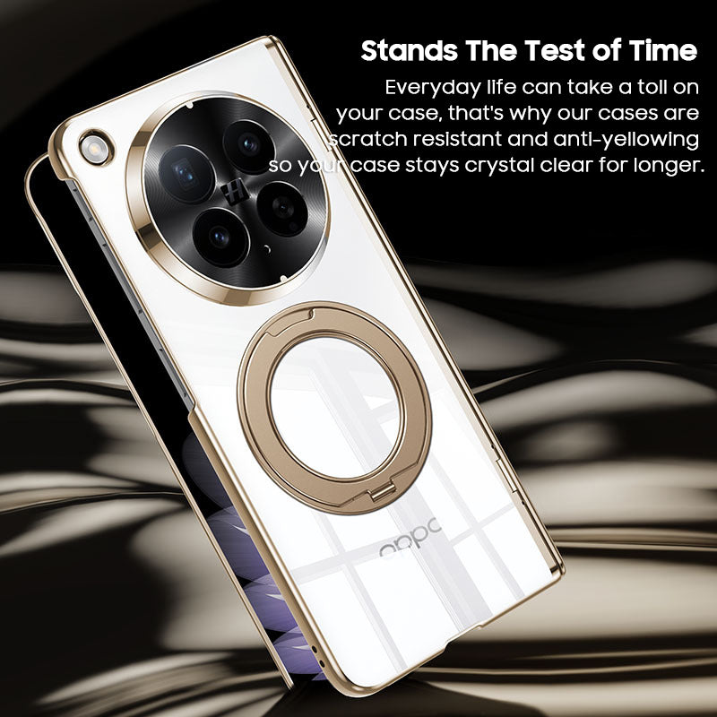 360° Rotating Stand Clear Case with MagSafe