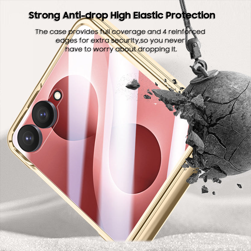 Luxury Electroplated Leather Case