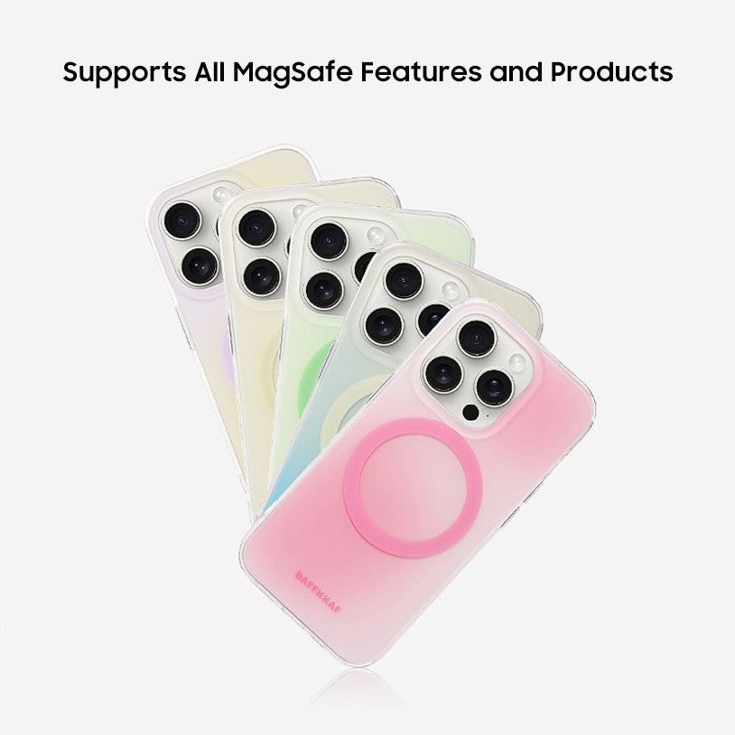 iPhone MagSafe Series | Gradient Design Frosted Phone Case