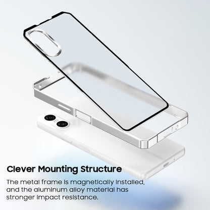 Single-Sided Buckle Metal Frame Case