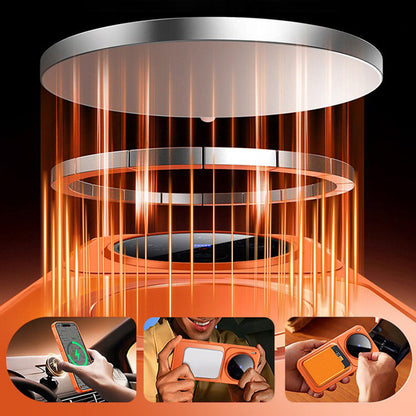 Rotating Magnet Kickstand Frosted Case