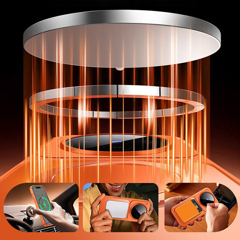 Rotating Magnet Kickstand Frosted Case