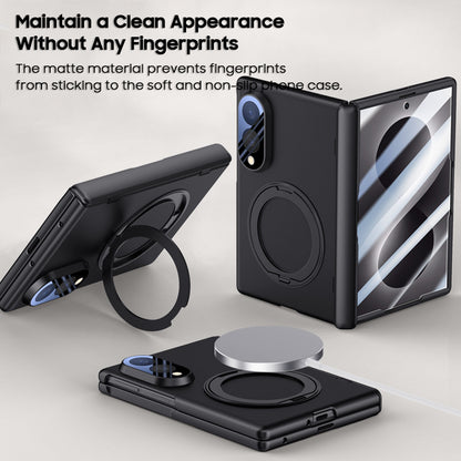 Rotating Magnet Ring Frosted Case with MagSafe