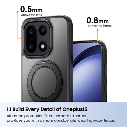 Translucent Frosted Swivel Stand Case with MagSafe