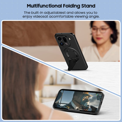 Folding Kickstand Frosted Case with MagSafe