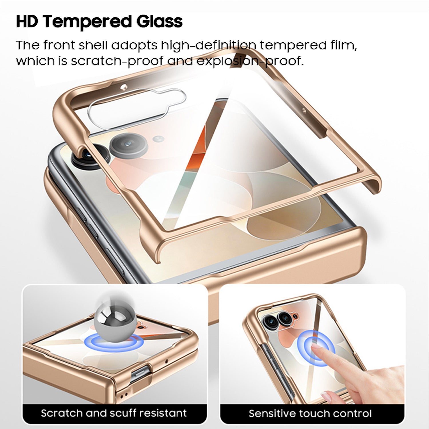 360° Rotating kickstand Leather Case with MagSafe