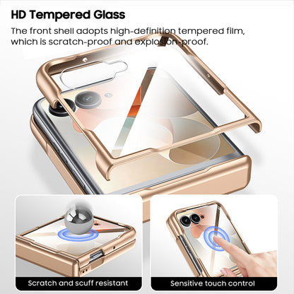 360° Rotating kickstand Leather Case with MagSafe