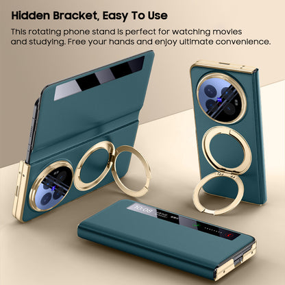 Folding Flip Leather Case with Kickstand