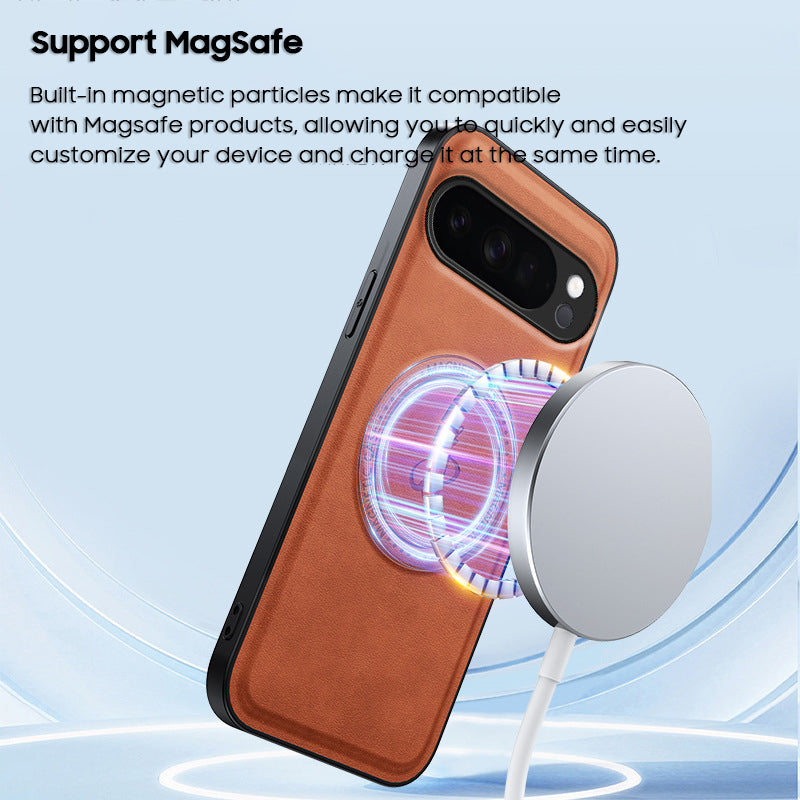 Business kickstand Leather Case with MagSafe