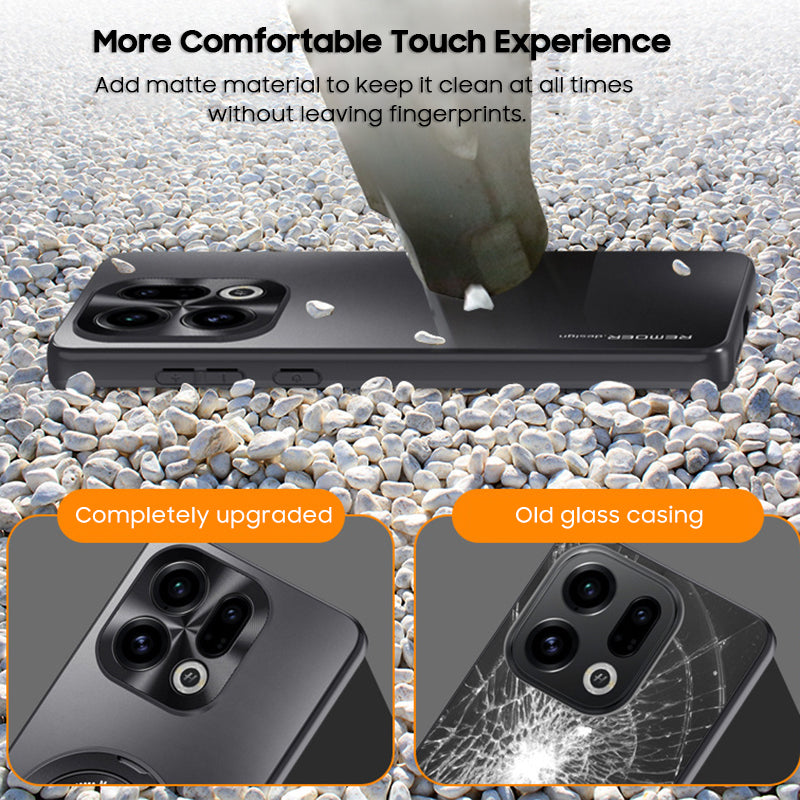 Rotating Magnet Stand Frosted Case