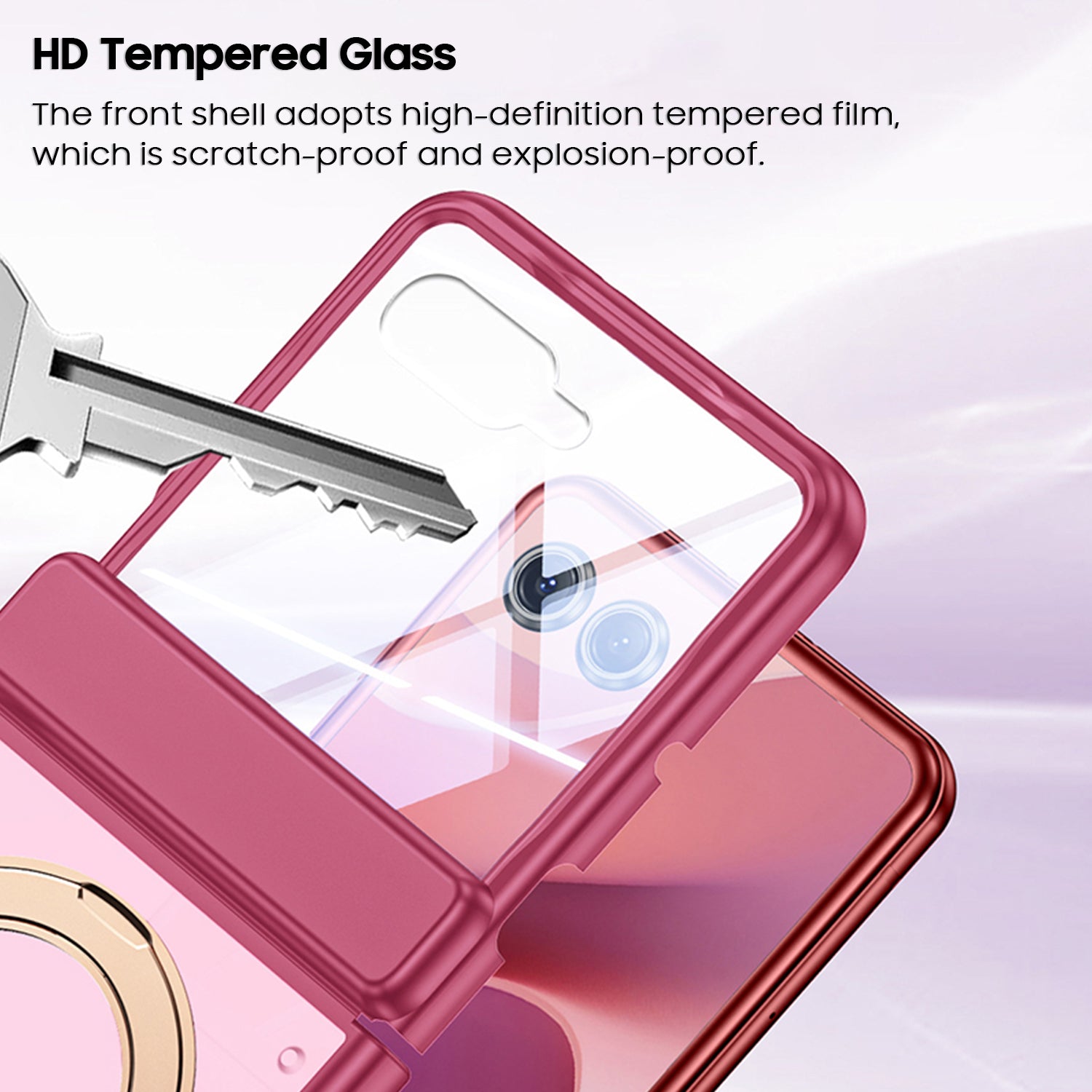 Frosted Translucent Case with MagSafe