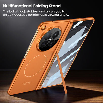 Frosted Ultra-Thin Kickstand Case with MagSafe