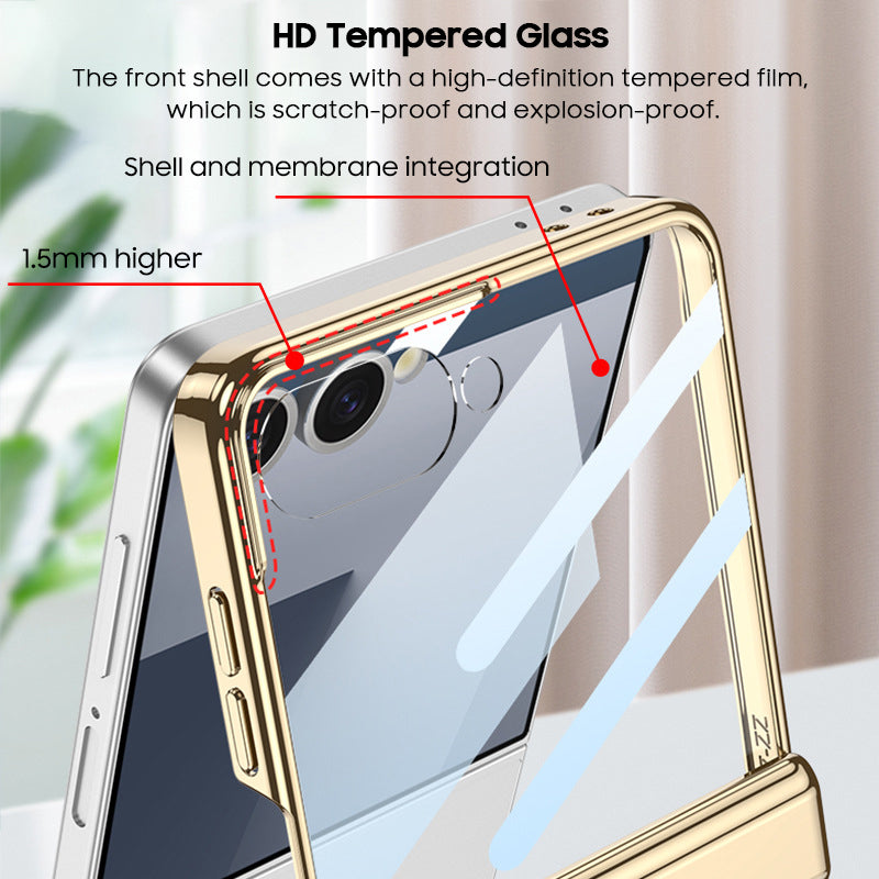 Electroplated Leather Case with MagSafe