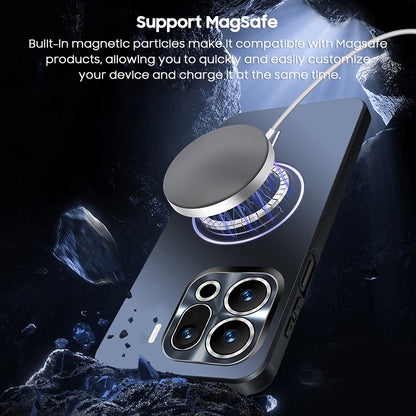 Electroplated Frosted Acrylic Case with MagSafe