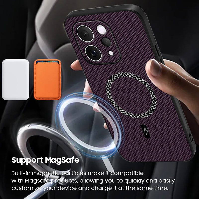 Carbon Fiber Pattern Case with MagSafe