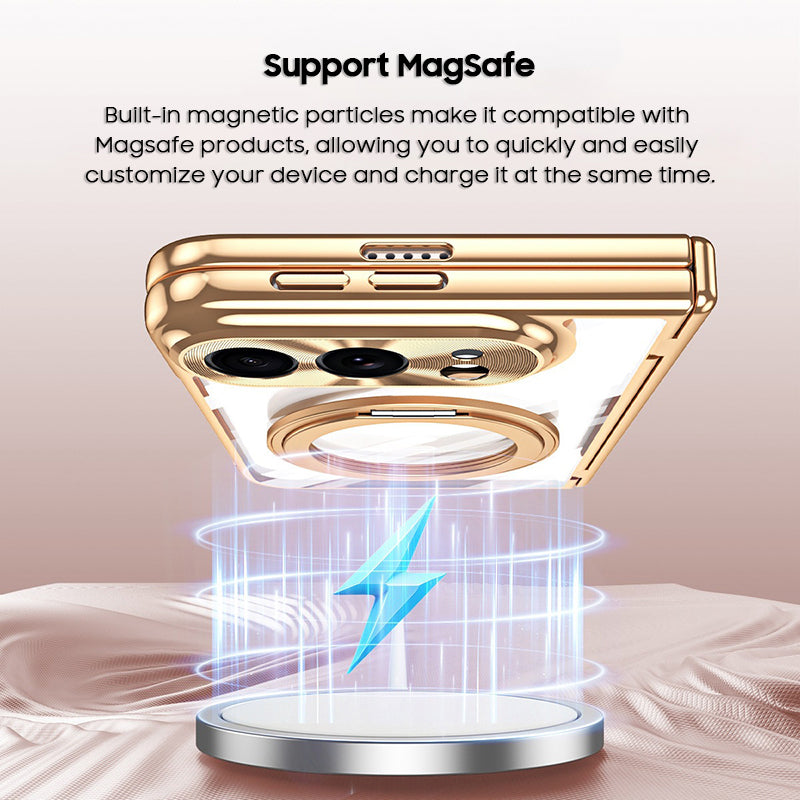 Electroplated Clear MagSafe Case