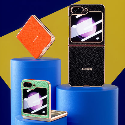 Luxury Electroplated Leather Case