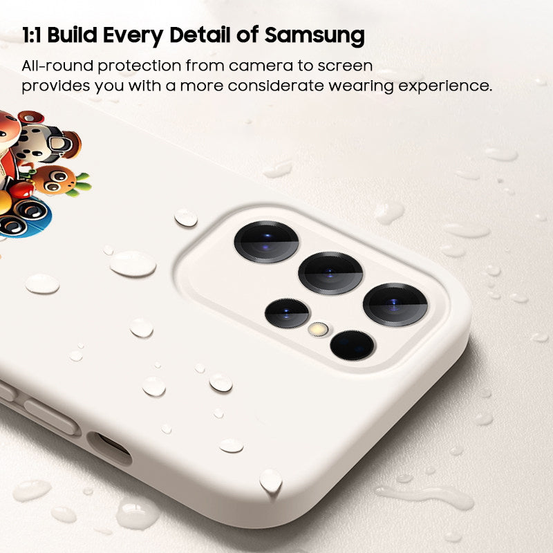 Mario Liquid Silicone Lanyard Case