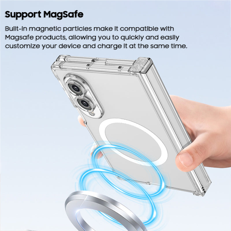 Electroplated Clear Case with MagSafe