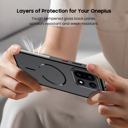 Metal Spring Buckle Case with MagSafe