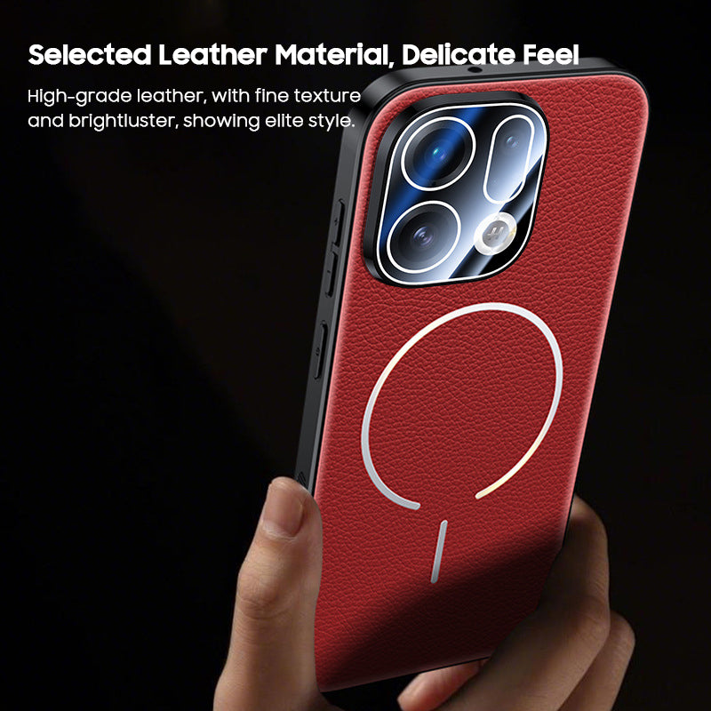 Luxury Leather Case with MagSafe