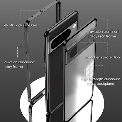 Single-Sided Buckle Metal Frame Case