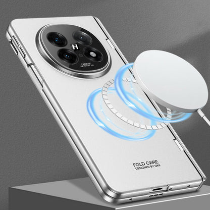 Frosted Ultra-Thin Kickstand Case with MagSafe