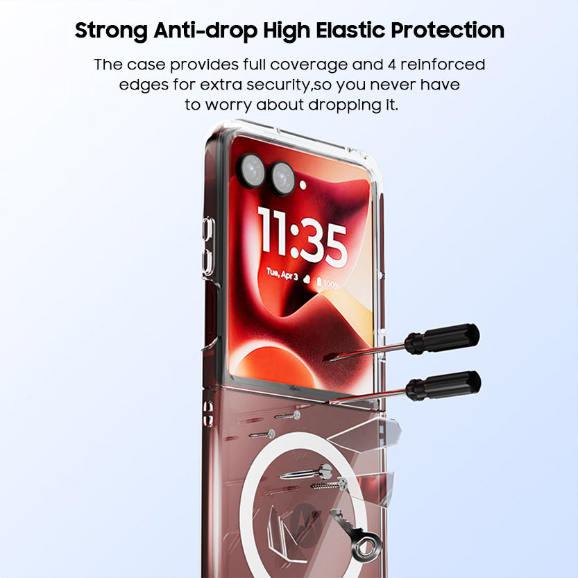 Airbag Anti-Fall Clear Case with MagSafe