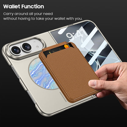 Card Holder Leather Case with MagSafe