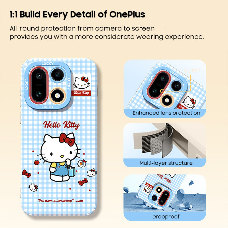 Hello Kitty Liquid Silicone Lanyard Case