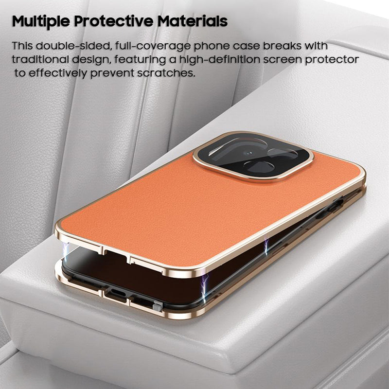 Leather Reversible Magnetic Mount Case