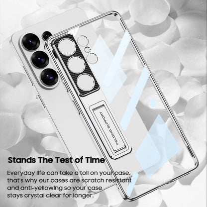 Electroplated Bracket Clear Case