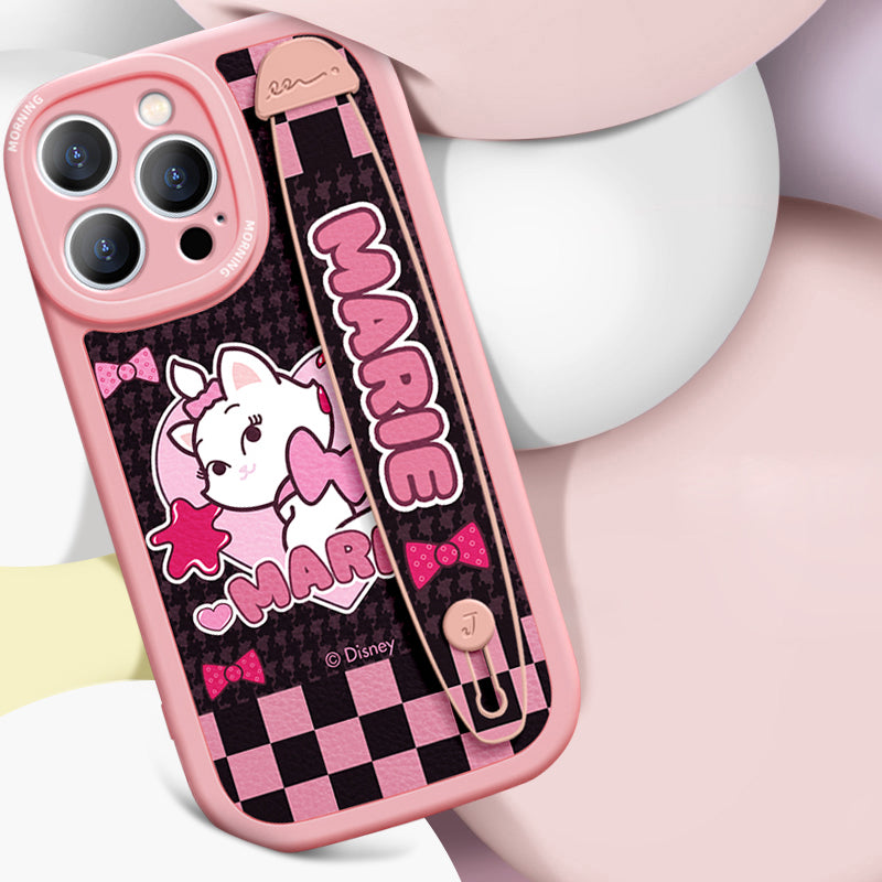 iPhone Series | “Disney+”  Liquid Silicone Wristband Phone Case