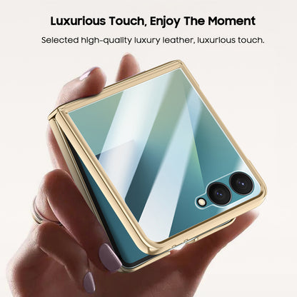 Luxury Electroplated Leather Case