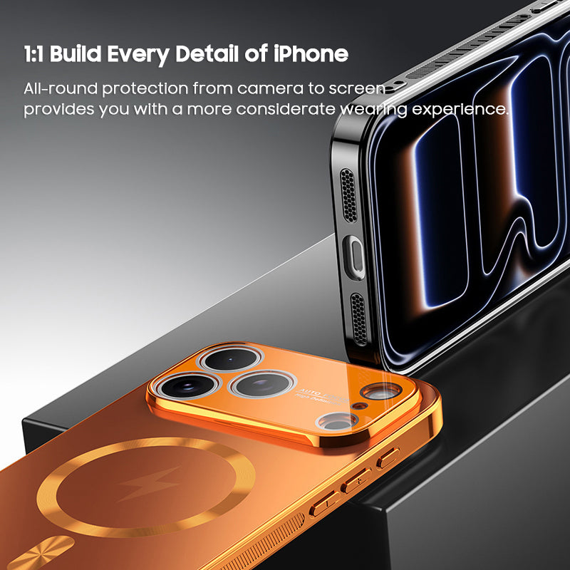 Electroplated Frosted Case with MagSafe