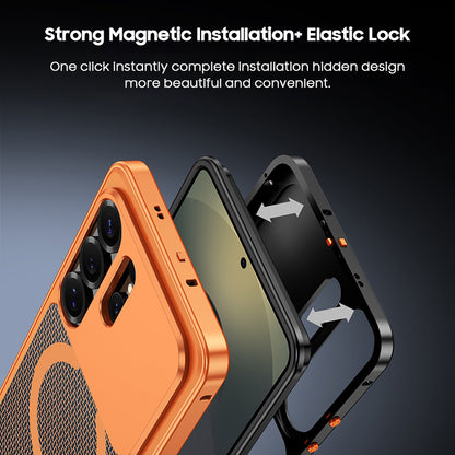 Alloy Metal Frosted Case with MagSafe